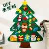 Cross-border new diy felt Christmas tree decoration, home non-woven fabric Christmas pendant decoration, Christmas gift details Picture